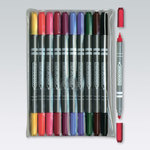 PISAKI 10 KOL. 2-STRONNE [FIBRA]        